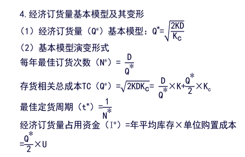 存貨經(jīng)濟(jì)批量分析3