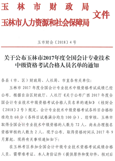 中級(jí)會(huì)計(jì)職稱(chēng)證書(shū)領(lǐng)取