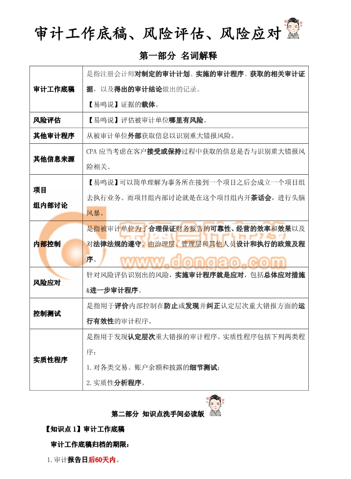 審計風險評估