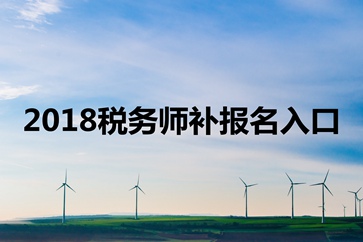 2019年稅務(wù)師補(bǔ)報(bào)名能報(bào)上嗎？