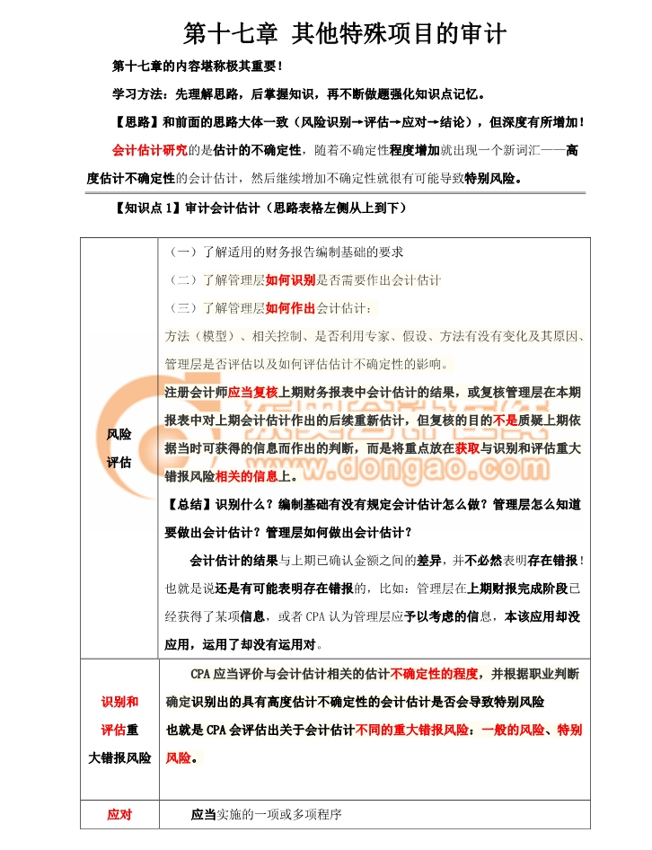 審計的風(fēng)險評估