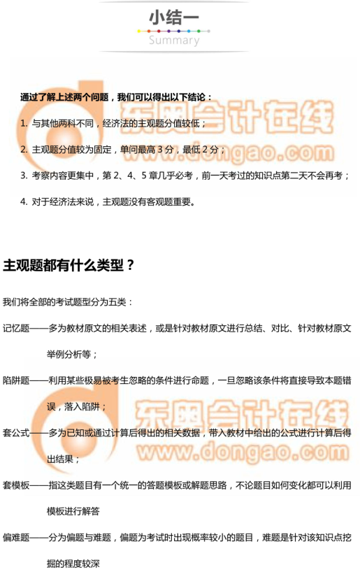 中級(jí)經(jīng)濟(jì)法主觀題分析