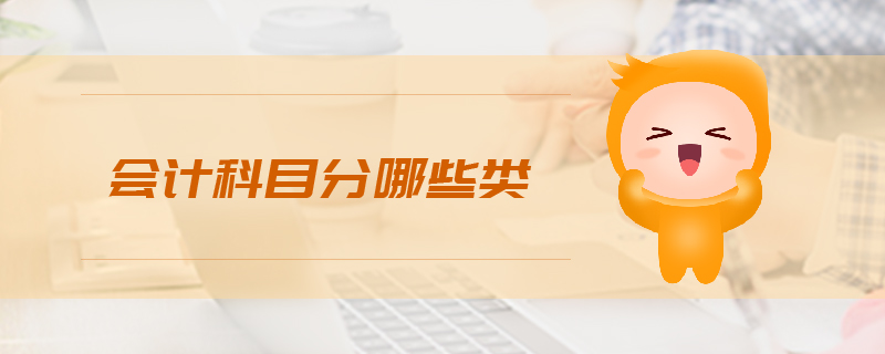 會(huì)計(jì)科目分哪些類