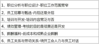 人力資源戰(zhàn)略與人力資源管理實踐選擇