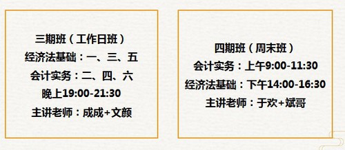 初級(jí)會(huì)計(jì)課程