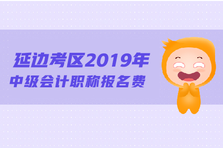 延邊考區(qū)2019年中級(jí)會(huì)計(jì)職稱報(bào)名費(fèi)是多少？