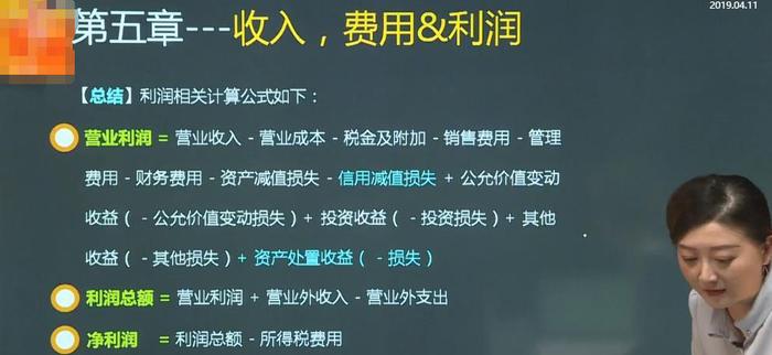 收入，費(fèi)用和利潤(rùn)