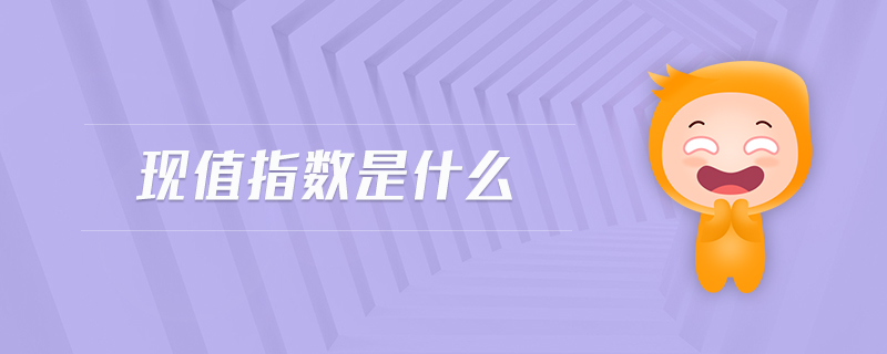 現(xiàn)值指數(shù)是什么