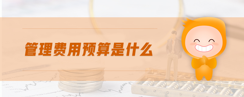 管理費用預(yù)算是什么