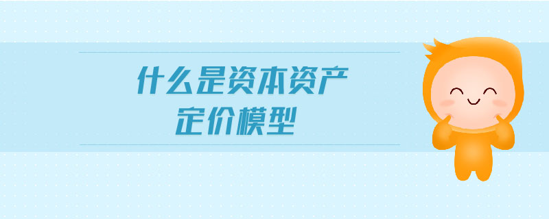 什么是資本資產(chǎn)定價(jià)模型
