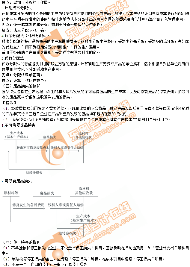 2019年《初級(jí)會(huì)計(jì)實(shí)務(wù)》沖刺備考指導(dǎo)：第七章 管理會(huì)計(jì)基礎(chǔ)