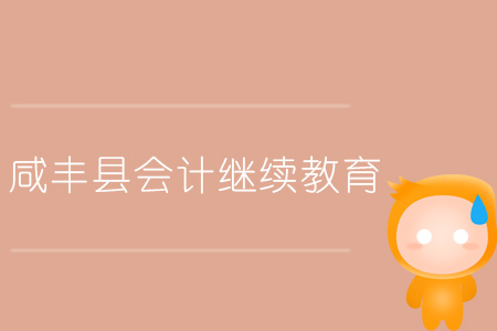 2019年咸豐縣會計繼續(xù)教育規(guī)則概述