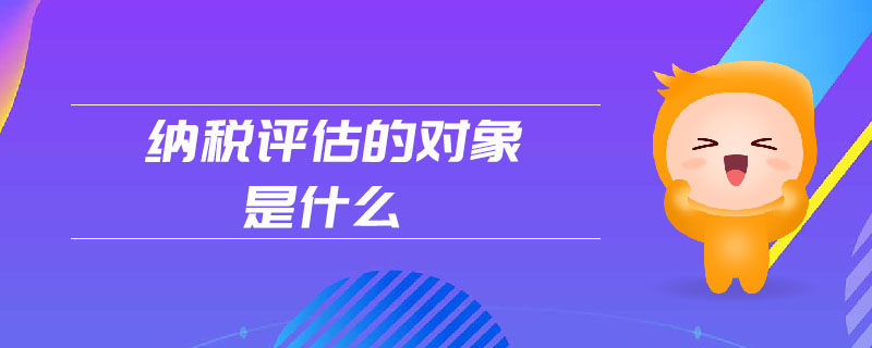 納稅評估的對象是什么