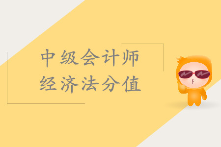 中級會(huì)計(jì)師經(jīng)濟(jì)法分值占比是怎么分布的？