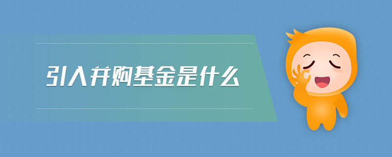 引入并購基金是什么