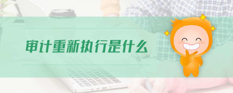 審計(jì)重新執(zhí)行是什么