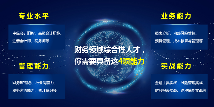 財務領域的綜合型人才