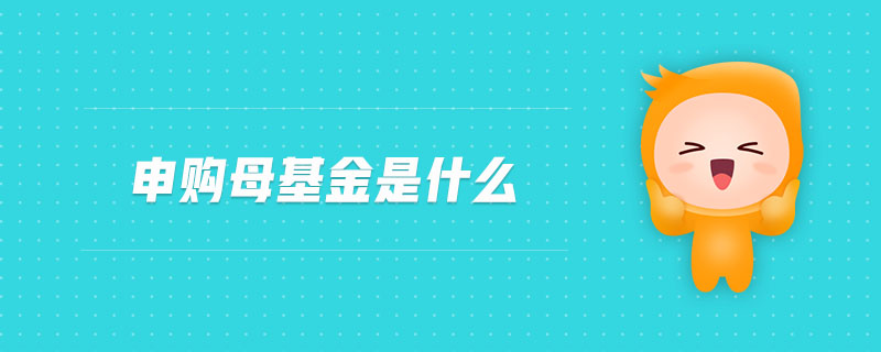 申購母基金是什么