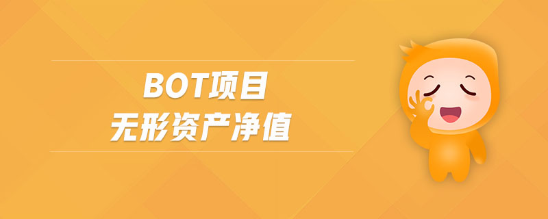 bot項目無形資產(chǎn)凈值