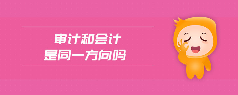 審計(jì)和會(huì)計(jì)是同一方向嗎