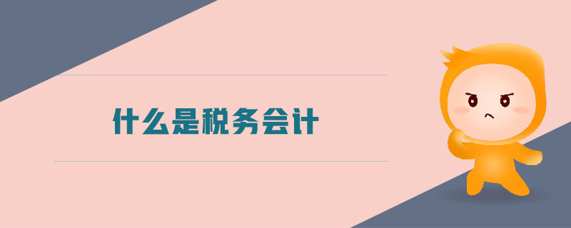 什么是稅務(wù)會(huì)計(jì)