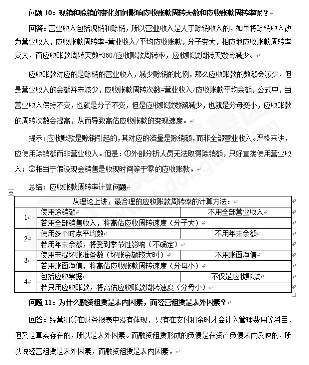 注會《財(cái)管》答疑