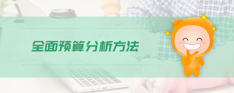 全面預(yù)算分析方法