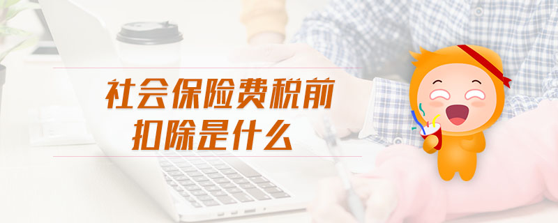 社會(huì)保險(xiǎn)費(fèi)稅前扣除是什么