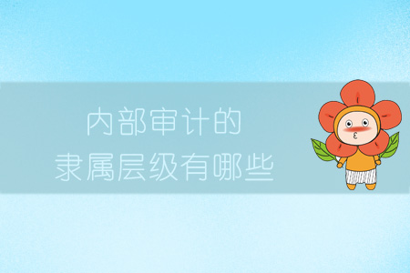 內(nèi)部審計(jì)的隸屬層級(jí)有哪些？