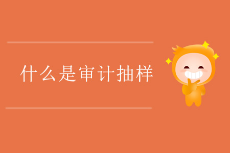 什么是審計(jì)抽樣？