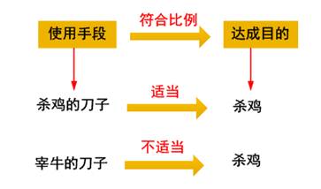 行政行為應(yīng)保持適度，符合比例原則的要求