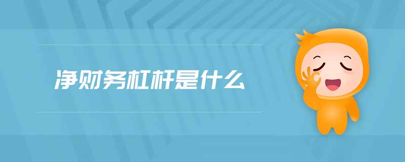 凈財務(wù)杠桿是什么