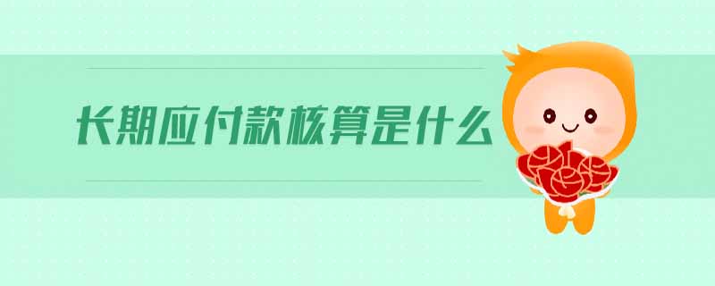 長期應(yīng)付款核算是什么