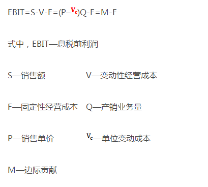 用息稅前利潤(EBIT)表示資產(chǎn)總報酬