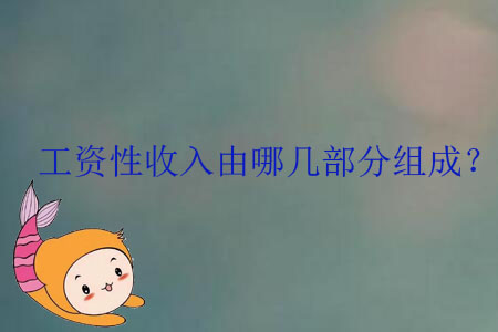 工資性收入由哪幾部分組成？