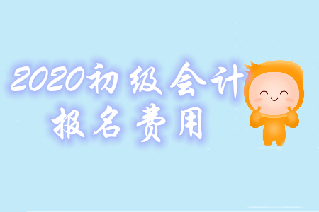 2020年初級(jí)會(huì)計(jì)考試報(bào)名費(fèi)是多少錢(qián)？怎么交費(fèi)？