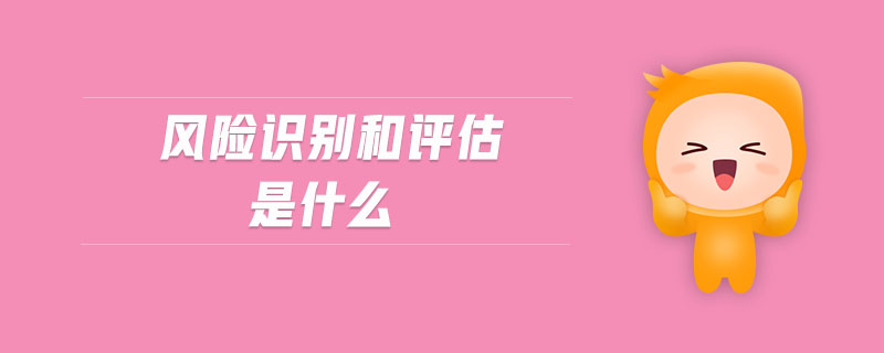 風(fēng)險(xiǎn)識(shí)別和評(píng)估是什么
