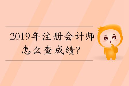 2019年cpa考試成績查詢時間公布了嗎？