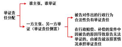 舉證責(zé)任分配