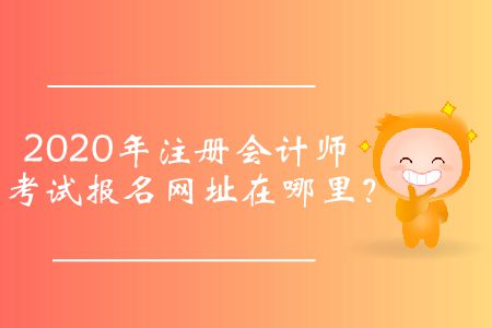 2020年注冊會計師考試報名網(wǎng)址在哪里？
