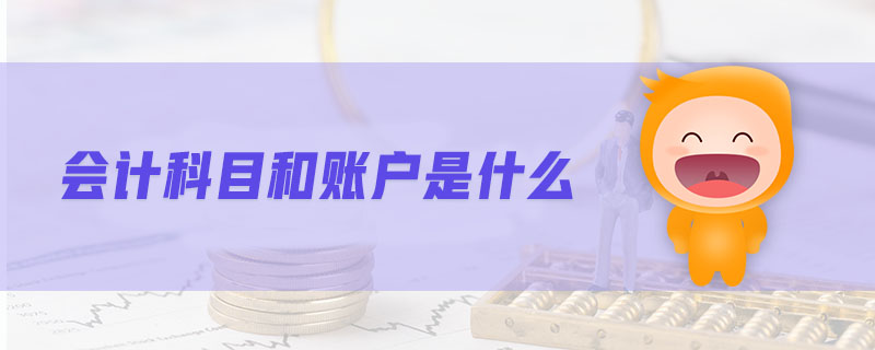會(huì)計(jì)科目和賬戶是什么