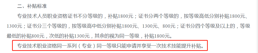 如果同時(shí)擁有初、中級(jí)經(jīng)濟(jì)師證書，可以申領(lǐng)2次嗎？