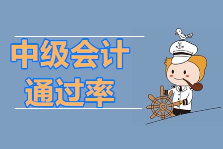 中級會計職稱歷年通過率情況都是怎樣的？