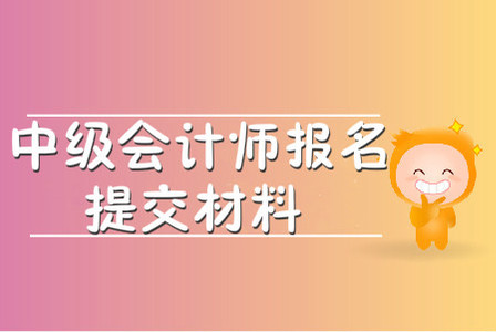 中級會(huì)計(jì)師報(bào)名提交材料有哪些？
