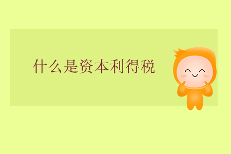 什么是資本利得稅？