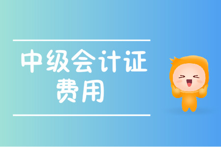 中級會計證費用2020年變化大嗎？