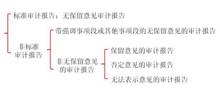 審計(jì)報(bào)告意見類型