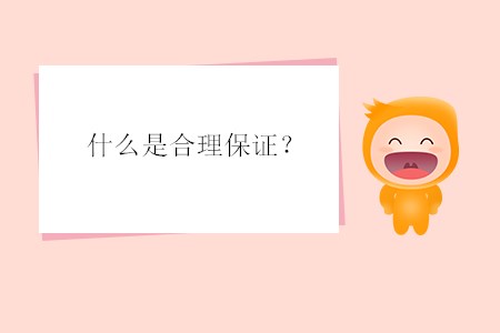 什么是合理保證？