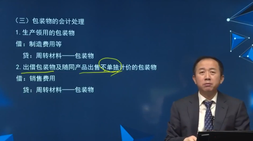 包裝物的會(huì)計(jì)處理