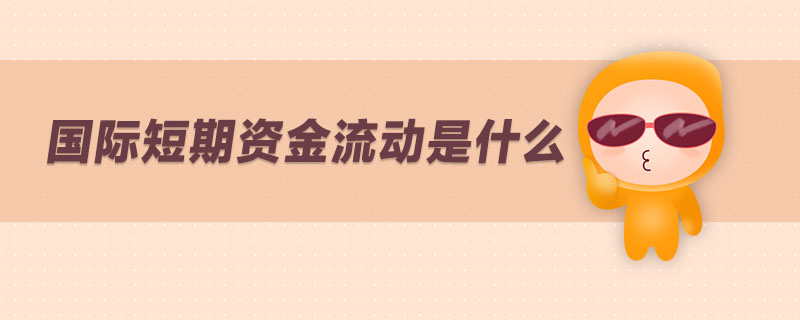 國(guó)際短期資金流動(dòng)是什么